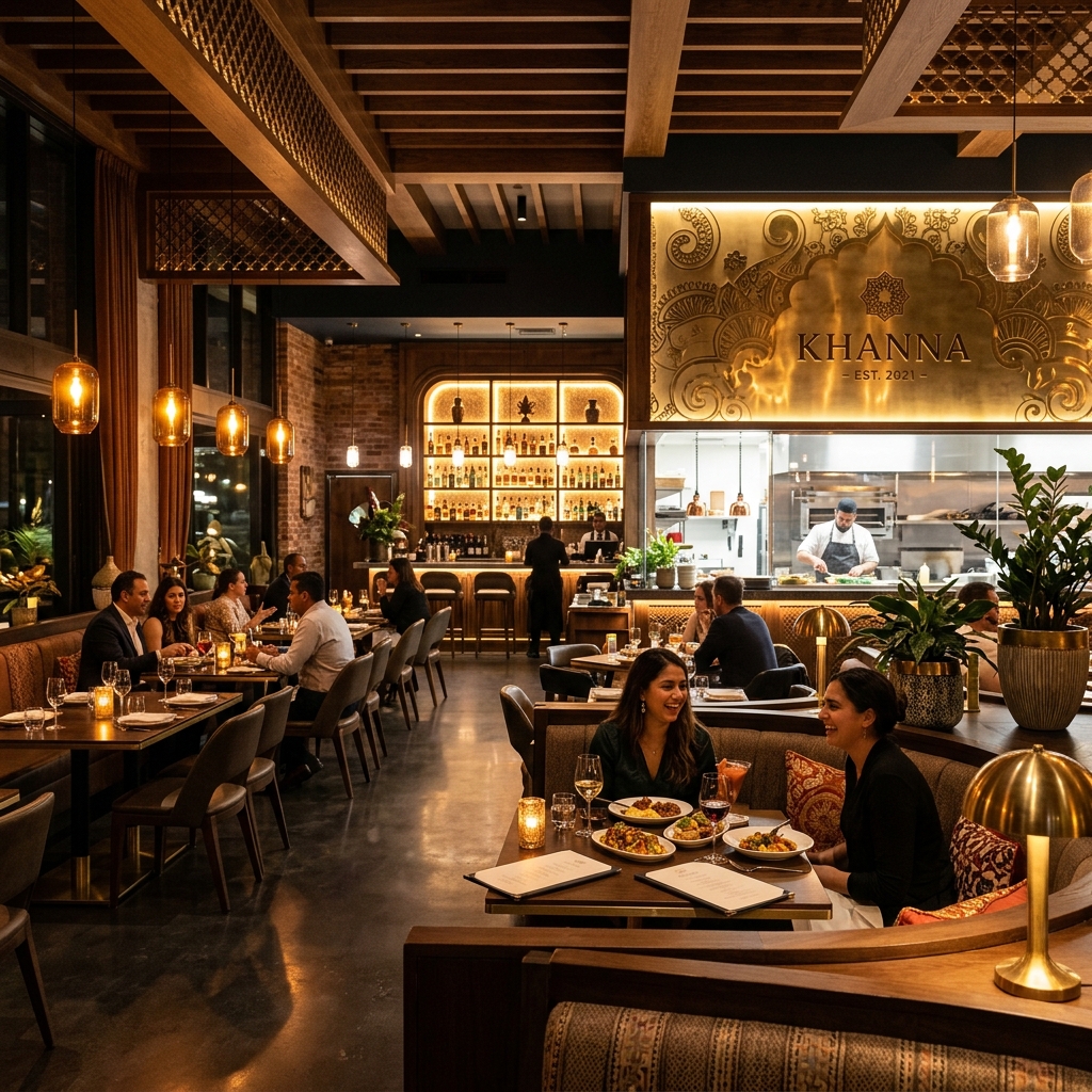 Indian Restaurant Interior